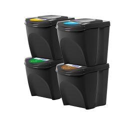 Набор контейнеров для сортировки отходов Noveen GSB254